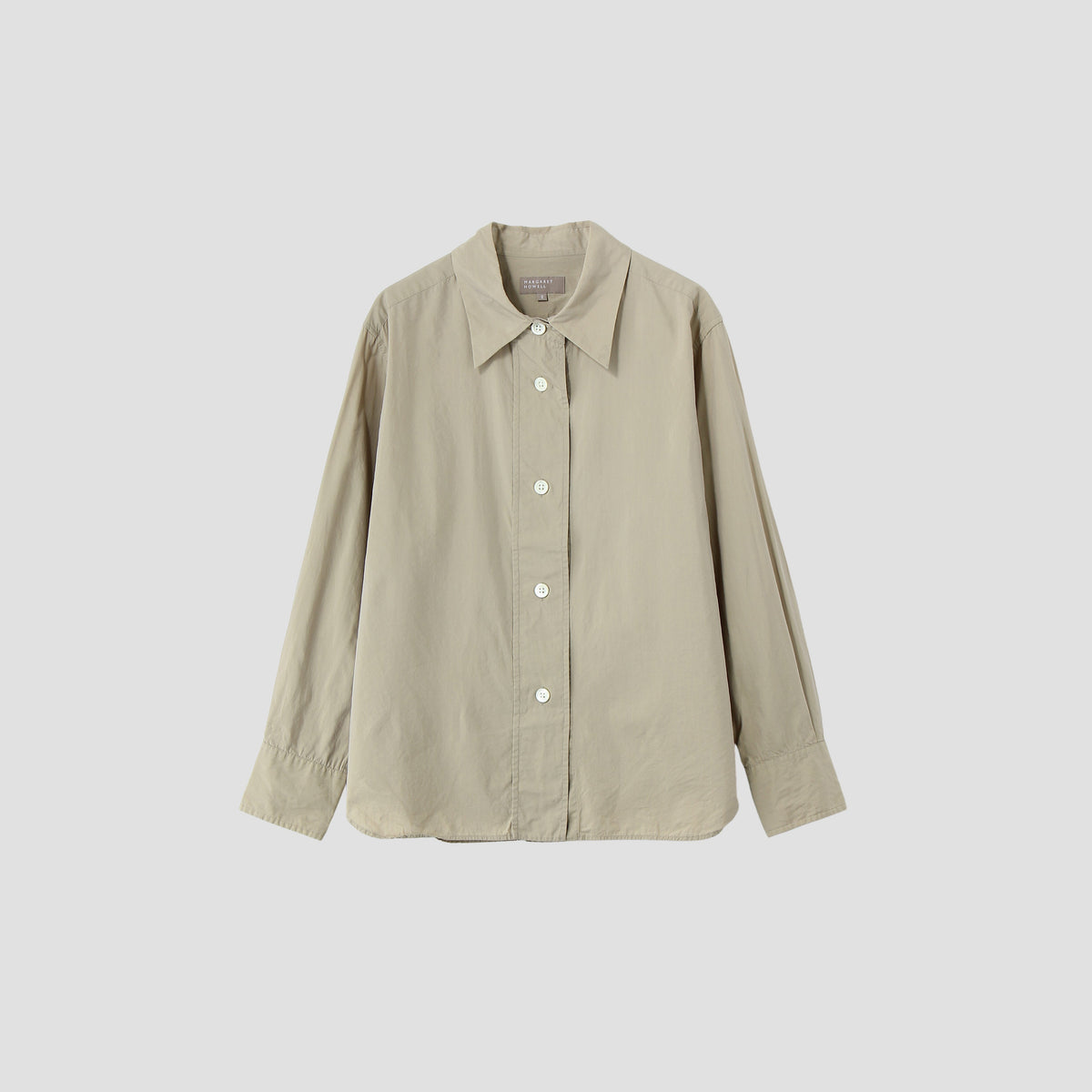 WASHED COTTON SILK SHIRT