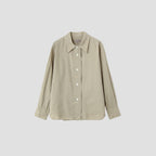 WASHED COTTON SILK SHIRT
