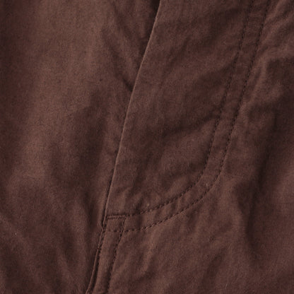 COTTON LINEN PLAIN WEAVE SKIRT