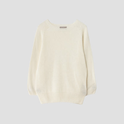 LONG SLEEVE CREW NECK KNIT