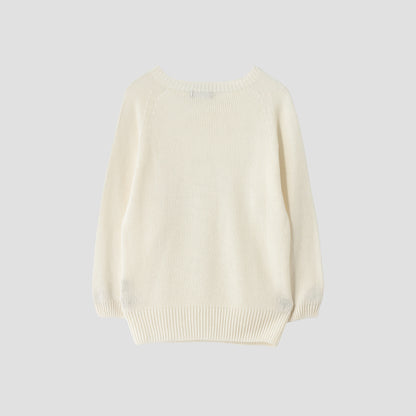 LONG SLEEVE CREW NECK KNIT