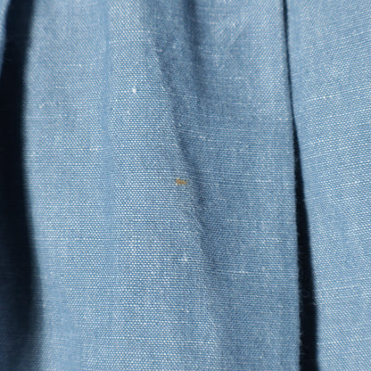 PLAIN WEAVE LINEN COTTON SKIRT