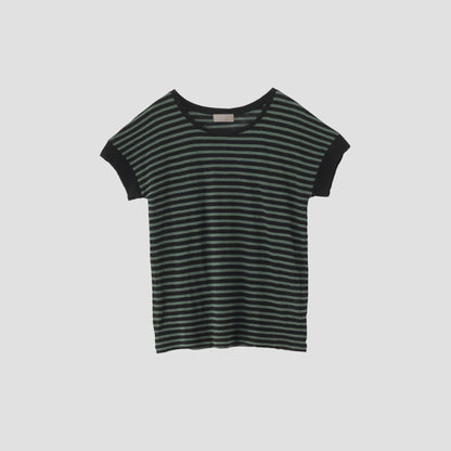 LINEN STRIPE JERSEY