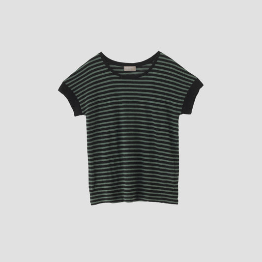 LINEN STRIPE JERSEY