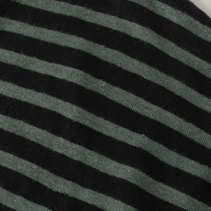 LINEN STRIPE JERSEY