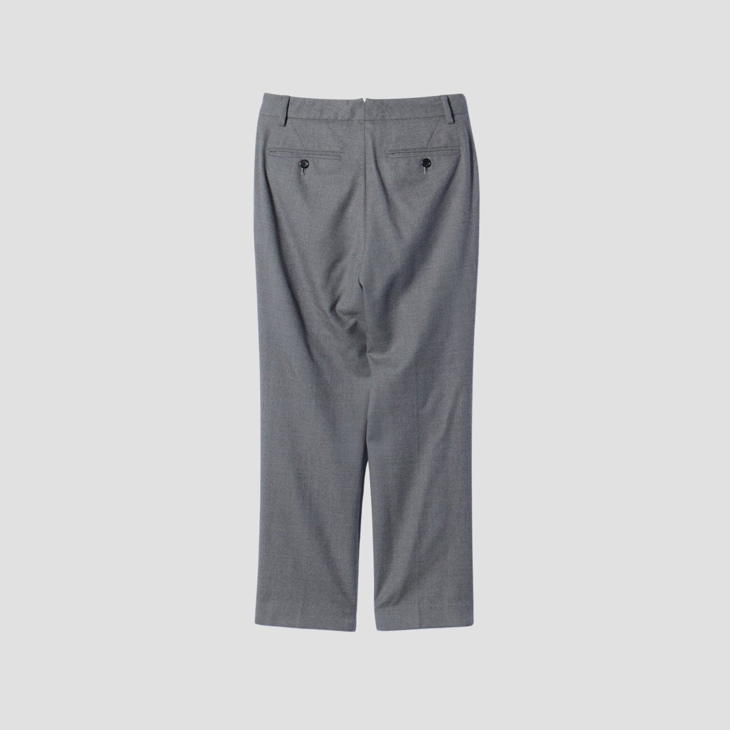FINE WOOL FLANNEL TROUSERS