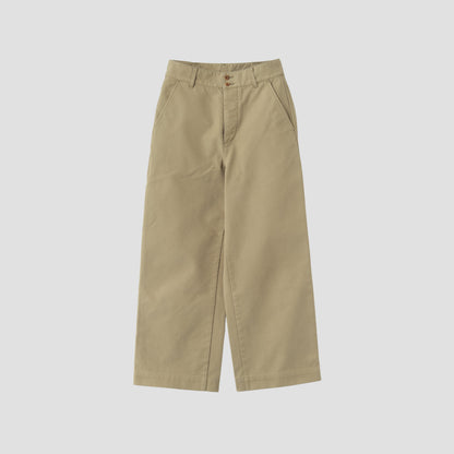 WASHED DENSE COTTON(MHL SHOP限定) TROUSERS