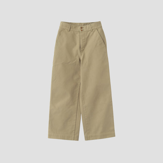 WASHED DENSE COTTON(MHL SHOP限定) TROUSERS