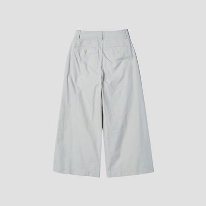 COTTON OXFORD TROUSERS