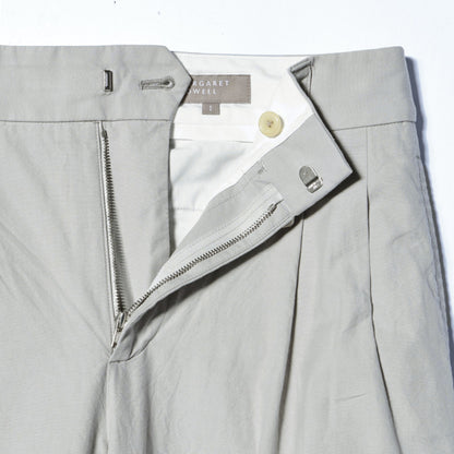 COTTON OXFORD TROUSERS