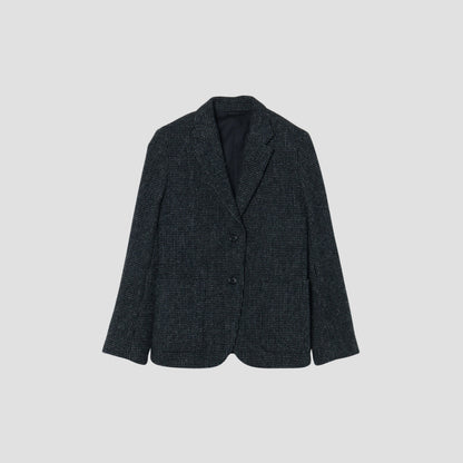 GRID HARRIS TWEED JACKET