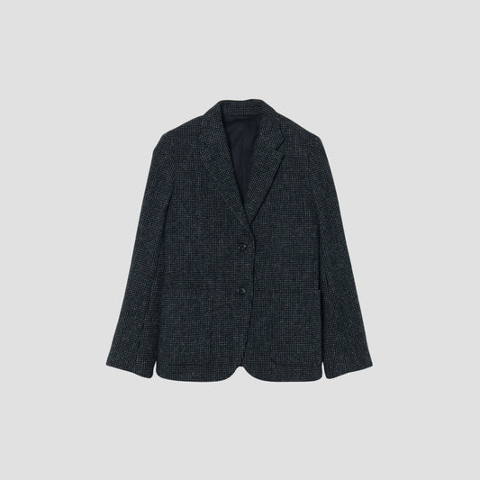GRID HARRIS TWEED JACKET