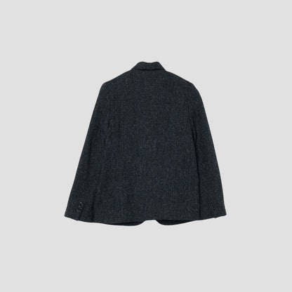 GRID HARRIS TWEED JACKET