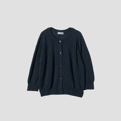 COTTON CARDIGAN KNIT