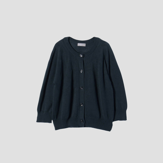 COTTON CARDIGAN KNIT