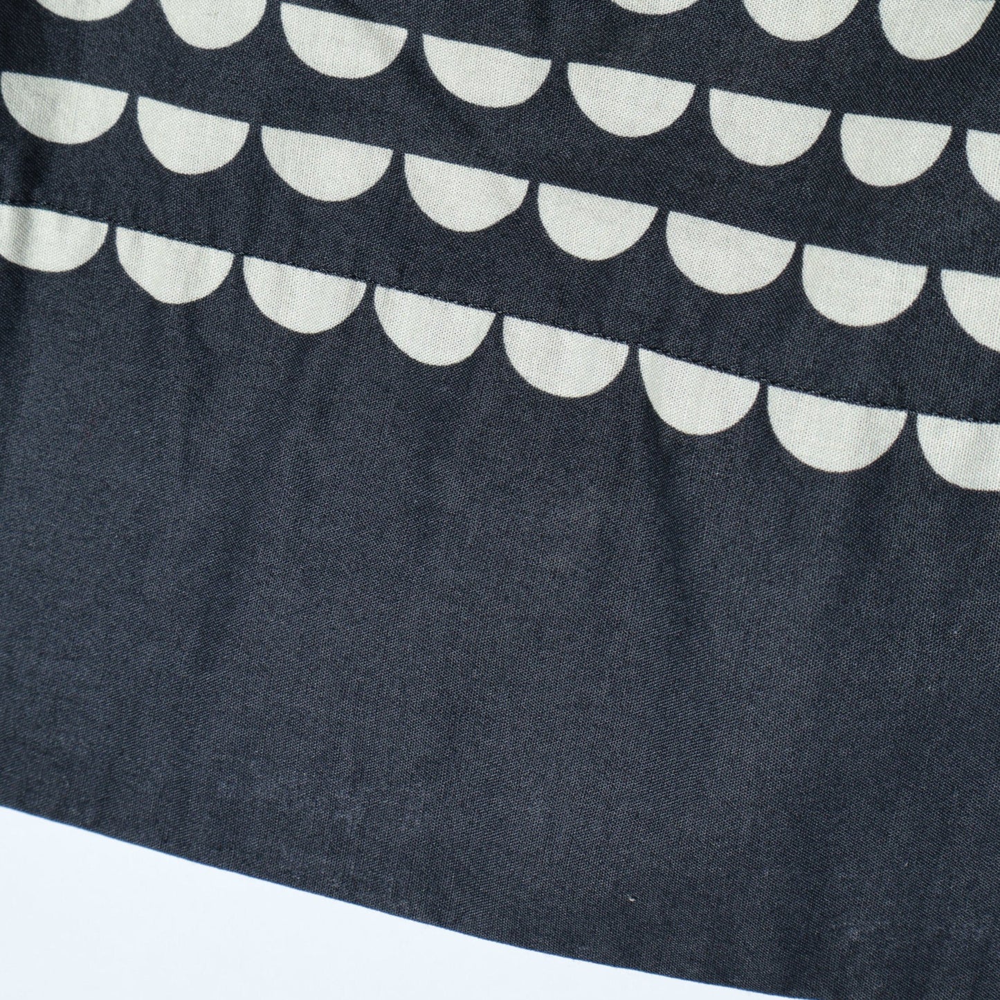 HALF MOON COTTON SKIRT
