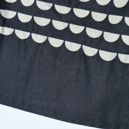 HALF MOON COTTON SKIRT