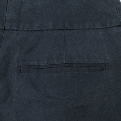 COTTON LINEN OXFORD TROUSERS