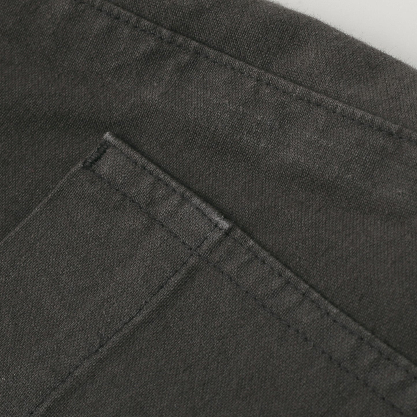 ROUGH COTTON CANVAS TROUSERS