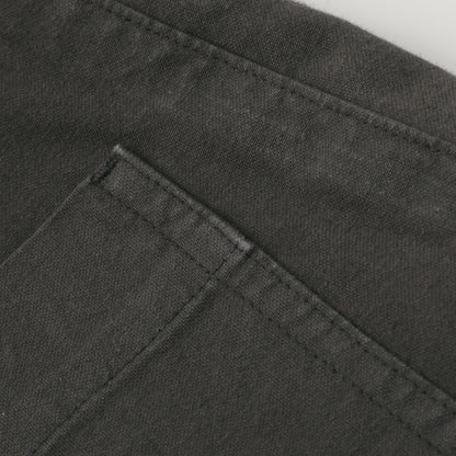 ROUGH COTTON CANVAS TROUSERS