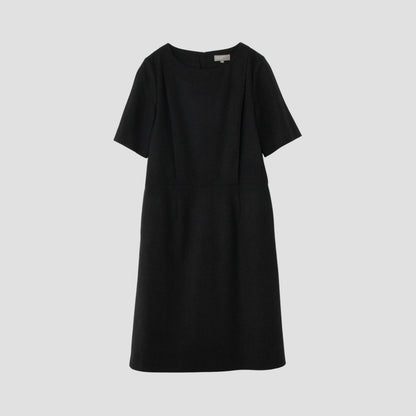 LIGHTWEIGHT MELTON DRESS