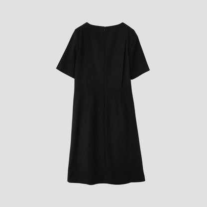 LIGHTWEIGHT MELTON DRESS