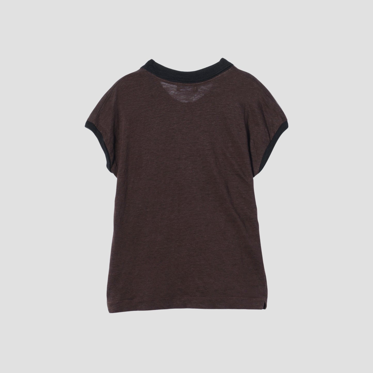 FINE LINEN JERSEY POLO