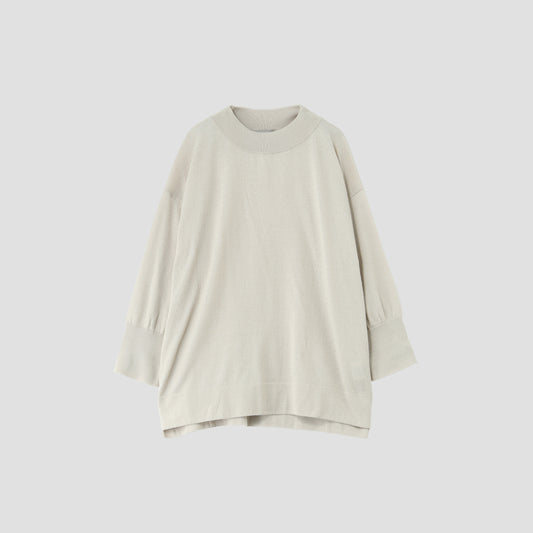 TWISTED COTTON SILK KNIT