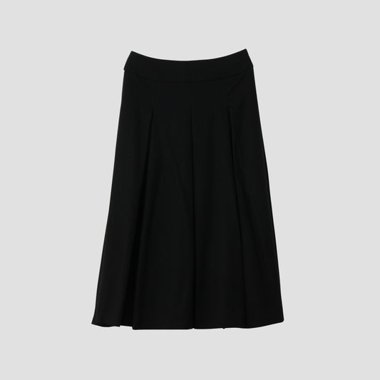 FINE WOOL FLANNEL SKIRT