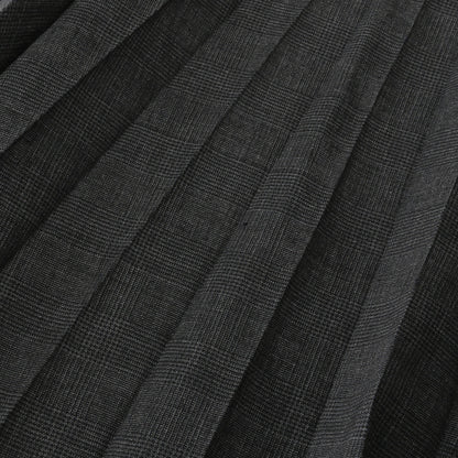 PRINCE OF WALES CHECK WOOL BLEND SKIRT