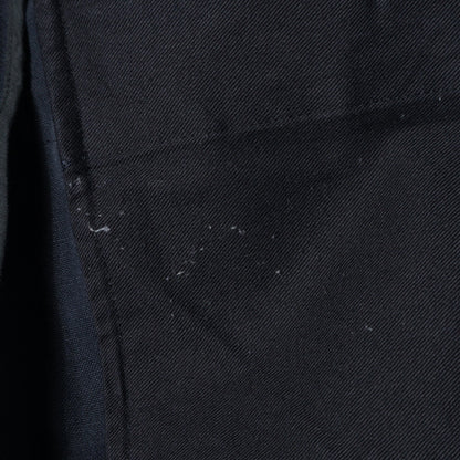 COTTON LINEN CANVAS TROUSERS