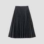 PRINCE OF WALES CHECK WOOL BLEND SKIRT