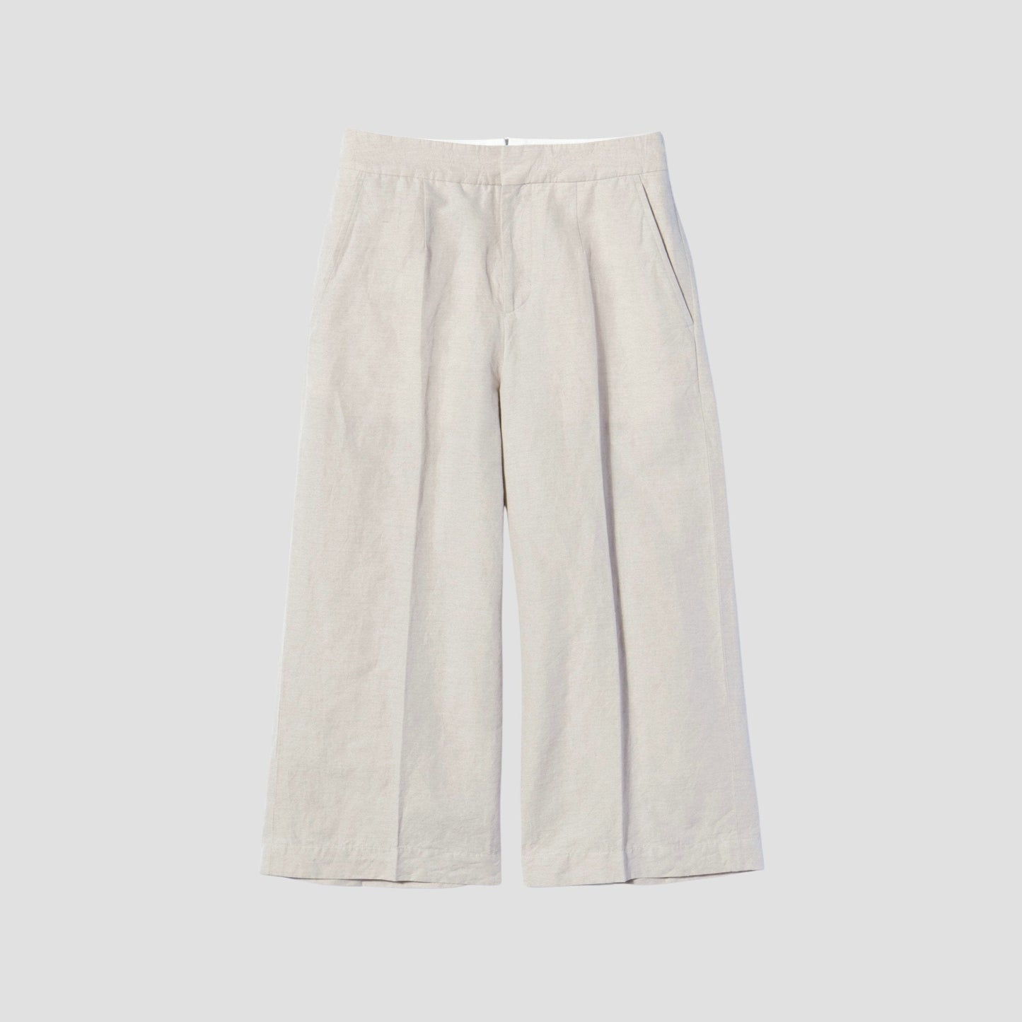 COTTON LINEN TROUSERS