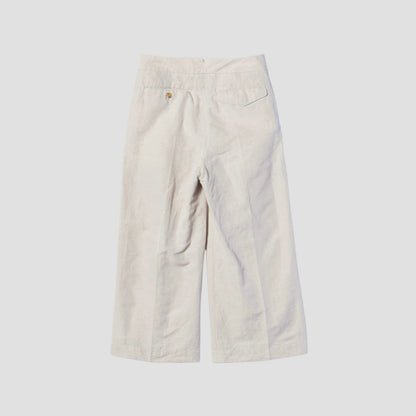 COTTON LINEN TROUSERS