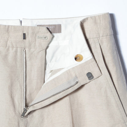 COTTON LINEN TROUSERS