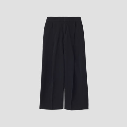 WOOL COTTON LINEN BARATHEA TROUSERS