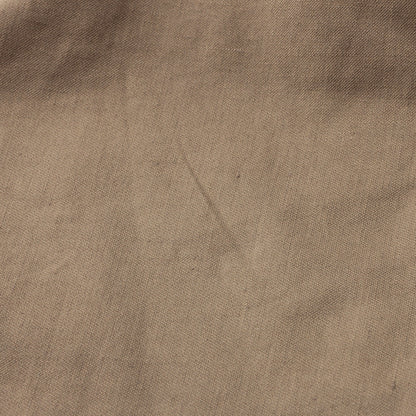 LINEN COTTON TWILL TROUSERS