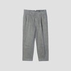 CLEAN HERRINGBONE TROUSERS
