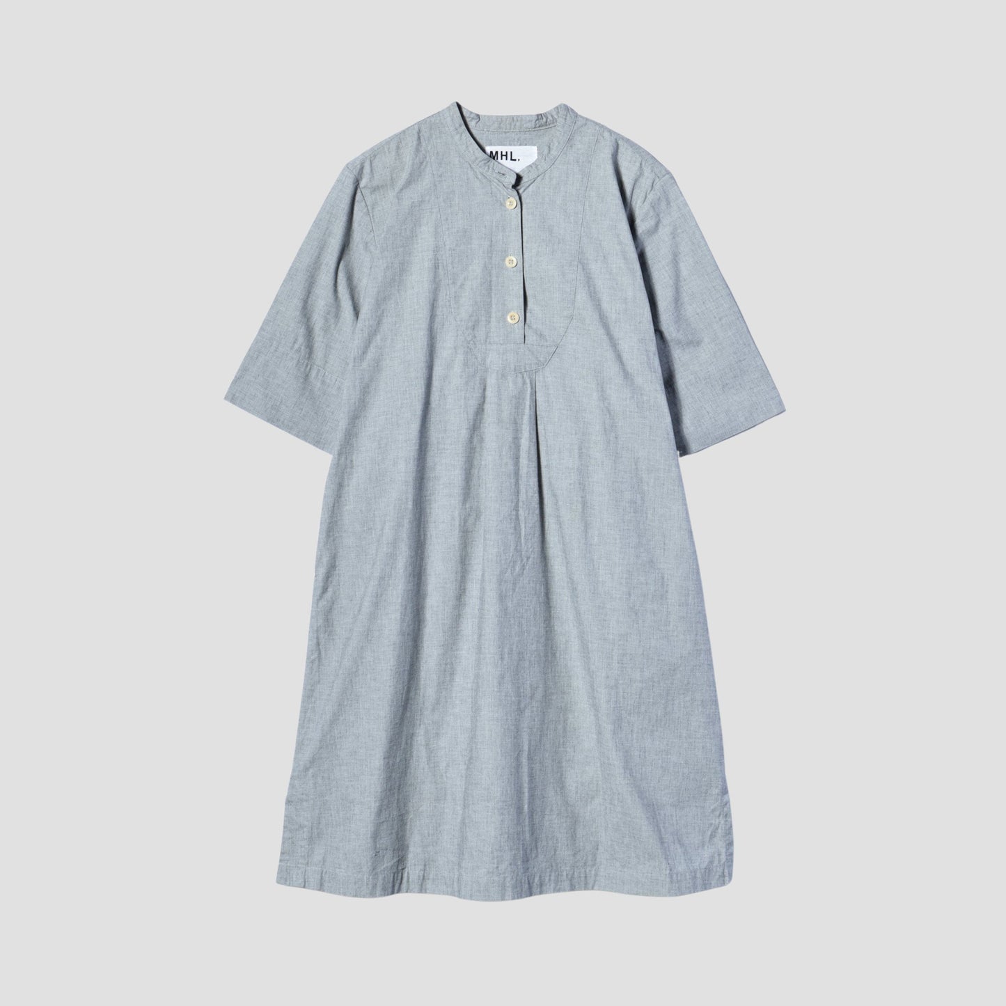 DENSE COTTON END ON END DRESS