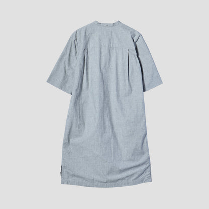 DENSE COTTON END ON END DRESS