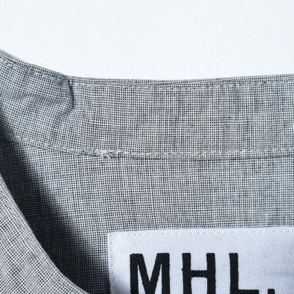 DENSE COTTON END ON END DRESS