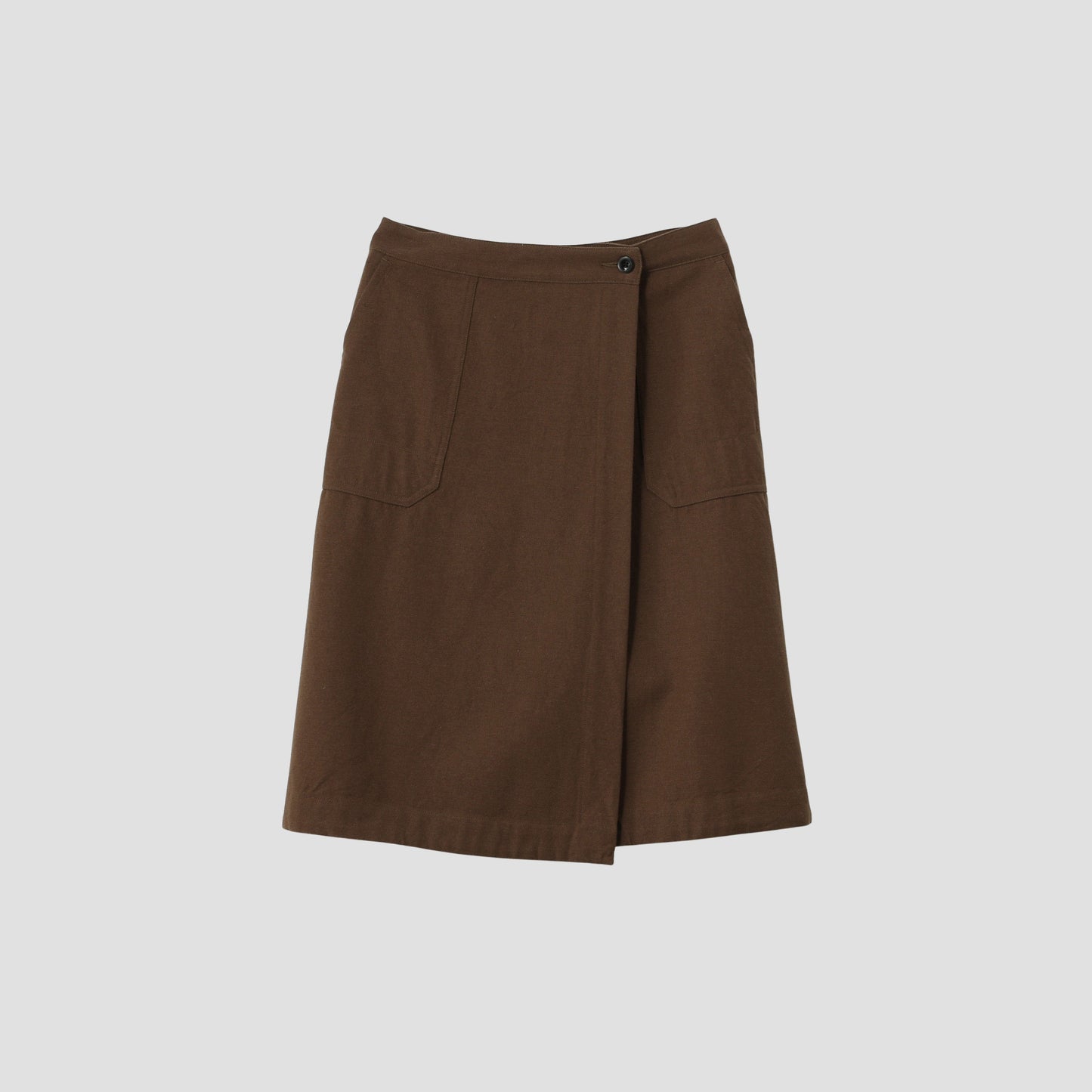 WOOL SERGE SKIRT