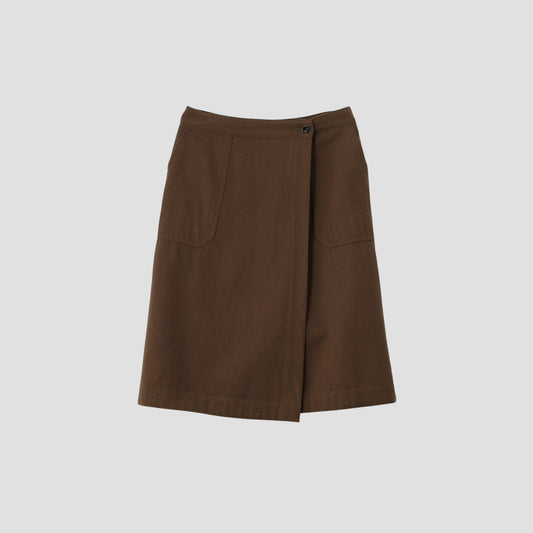WOOL SERGE SKIRT