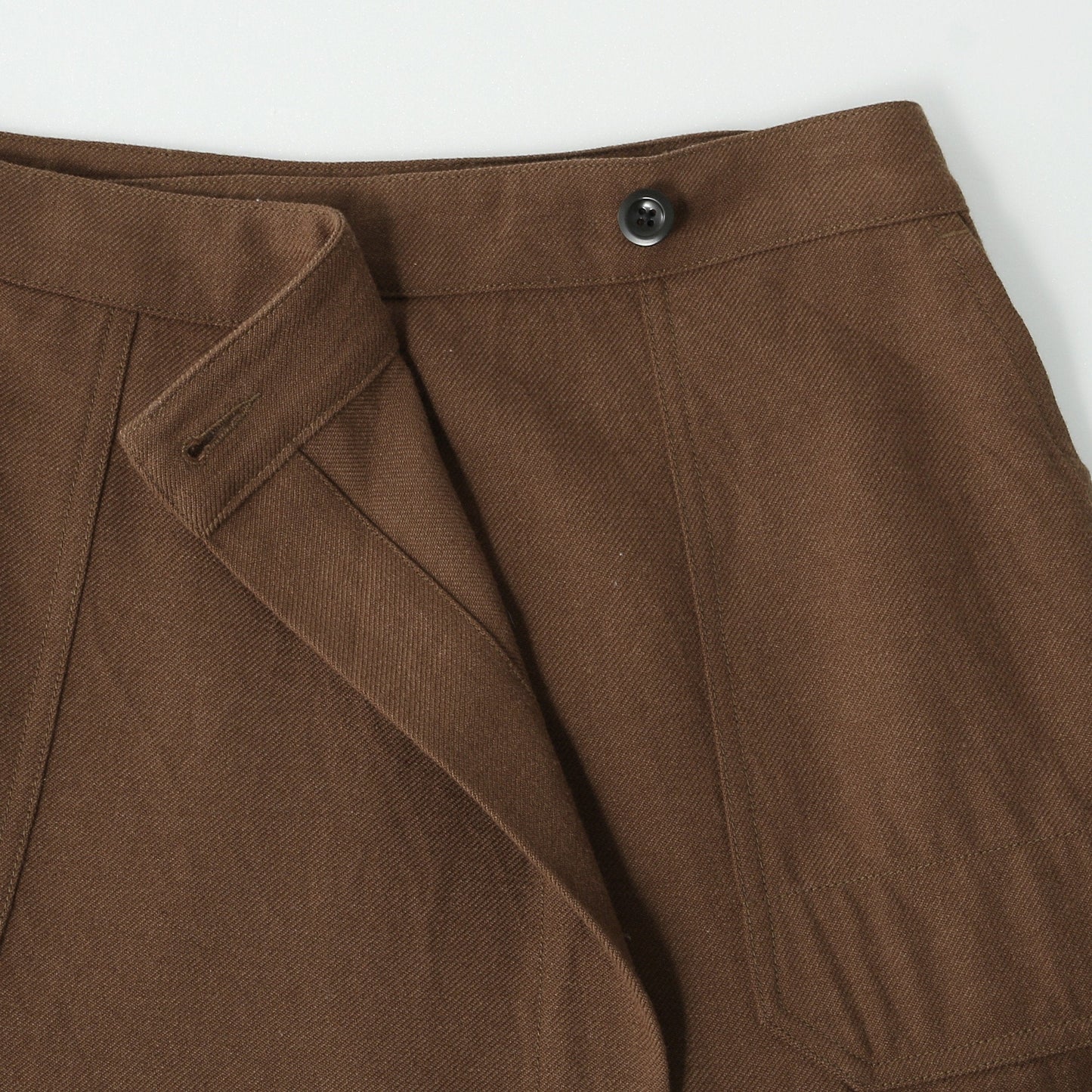WOOL SERGE SKIRT