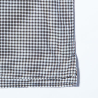COTTON LINEN CHECK SHIRT