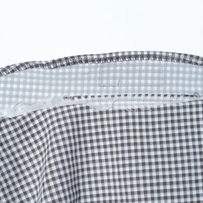 COTTON LINEN CHECK SHIRT