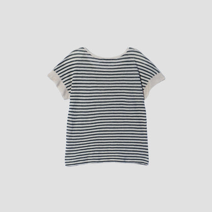 LINEN STRIPE JERSEY