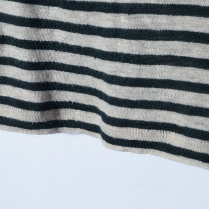 LINEN STRIPE JERSEY
