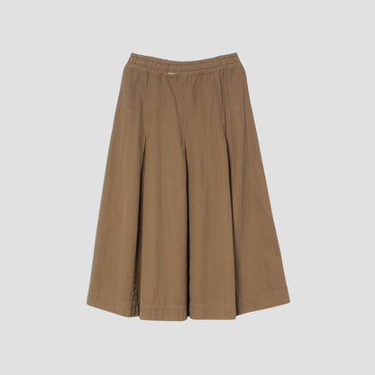 RAISED COTTON TWILL SKIRT