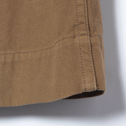 RAISED COTTON TWILL SKIRT
